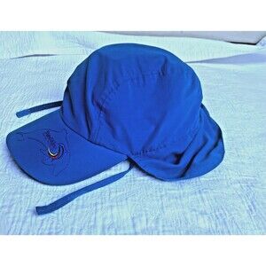 Sun Protection Zone Kids’ UPF 50+ Safari Boys' Sun Hat Chin Strap adjustable Blu